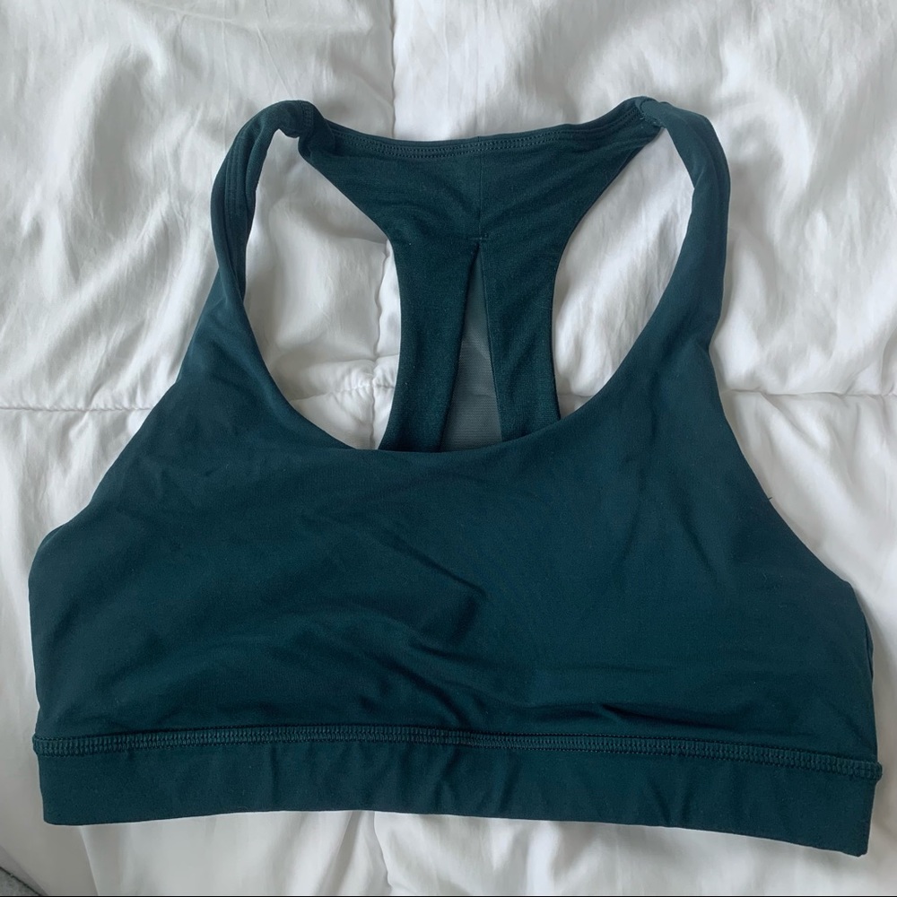 Lululemon sports bra - 6 - teal blue/green